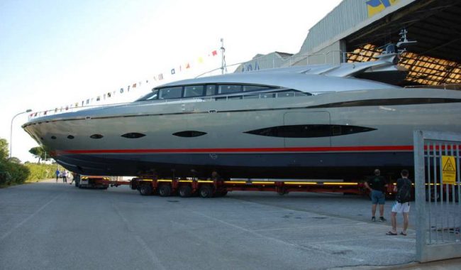 Motor-yacht-AB-140-by-Fipa-Group-at-launch